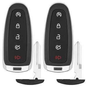 2012-2019 포드 포커스 / 11-15 엣지 익스플로러 17-20 이스케이프 15-17 익스페디션 13-19 플렉스 토러스 링컨 MKS MKX 내비게이터 카 키리스, M3N5WY8609 M3N5WY8610, 2Pcs