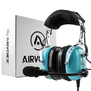 수동 소음 제거 기능이 있는 지상 관제 그룹 견인 드라이버용 에어보이스 항공 헤드셋, 이어패드와 유연한 마이크가 있는 PNR 헤드셋, 10m 케이블이 있는 헤드셋, 싱글 핀 플러그