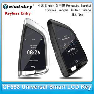 CF568 범용 수정 LCD 스마트 키 스크린 디스플레이 BMW 용 Audi Ford Hyundai Kia Toyota Keyless Entry