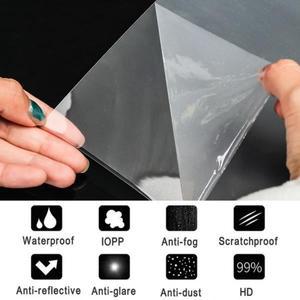 나노 발수 필름 전기 자전거 캐노피 윈드실드 방수 스티커 바이크 오토바이 스크린 보호 김서림 방지 패치