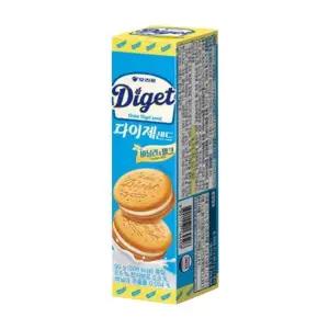 밀크 HTM329Z6 12개 바닐라 다이제샌드 X 오리온제과 93g 다이