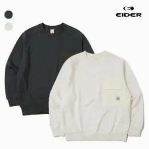 [롯데백화점]아이더 아이더(택가109,000원) 남여공용 코듀라 유니 맨투맨 티셔츠 DUP23251