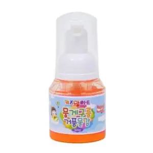 미술놀이 뭉게구름 거품물감 40ml (형광 주황)