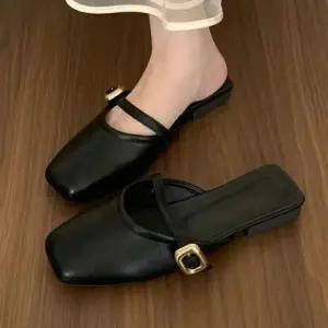 젤리 뮬 슬리퍼 슈즈