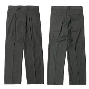 작업바지 남자 와이드 팬츠 편한 스판 슬랙스 그레이 정장바지