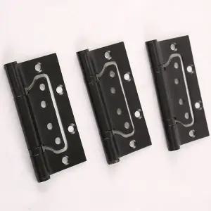 호환 무소음 경첩 포함 블랙 304 스테인레스 스틸 도어 사양 432.5 힌지 3 개