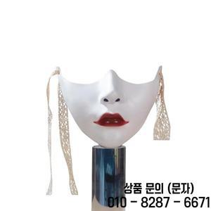 빨간 입술 반 얼굴 가장 무도회 커버 기계 머리 의상 Facewear 카니발 할로윈 드레스 코스프레 액세서리