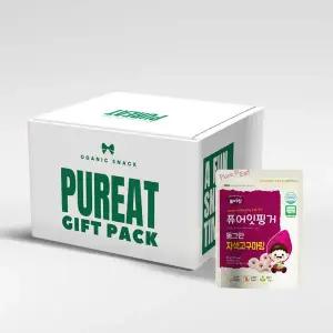 (선물세트) TOH277D6 퓨어잇 유기농 야채링 10봉세트 선물용 간식박스