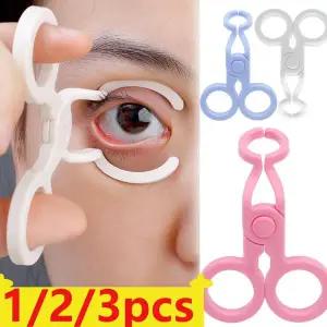 초보자 아이 케어 콘택트 렌즈 인서터 리무버 플라스틱 소프트 팁 핀셋 스틱 착용 도구 렌즈 액세서리 아이