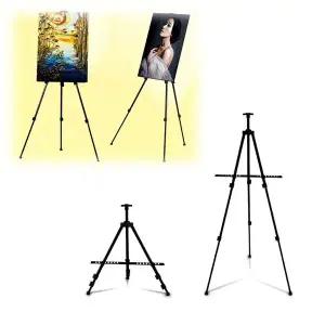 휴대용 이젤 스탠드 전시용 액자 거치대 그림 받침대 판넬거치대