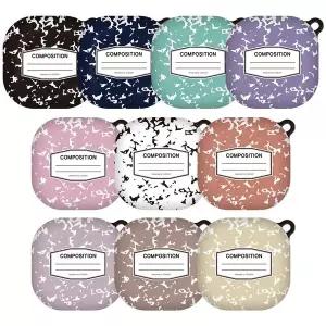 [코쿼드]컴포지션 갤럭시 버즈4 버즈2 프로 라이브 하드케이스