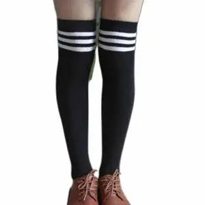 니삭스 무릎 양말 골프반양말 오버니삭스 여성긴양말 여자무릎양말 여자반양말 니삭스양말 하이니삭스 여성