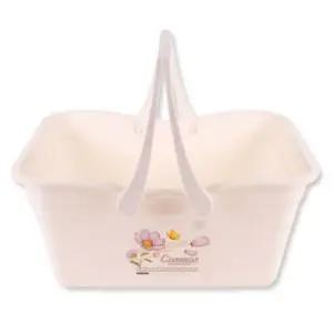 욕실정리 코스모스 목욕 바구니(대)33x23x16cm