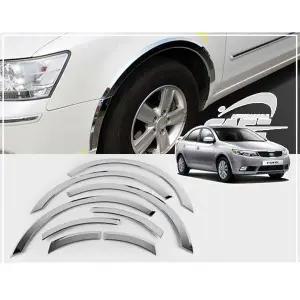 [하프클럽/]몰딩)크롬 휀다가드 휀다커버 2008-2012포르테