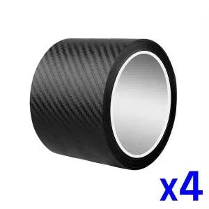 [하프클럽/]무광 랩핑필름 카본 테이프 차량랩핑 x4개