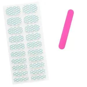 [에이치플러스몰]TBZ 간편사용 패션 네일스티커-블루 다이아몬드 셀프네일