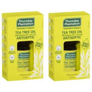 써스데이 플랜테이션 티트리 오일 25ml X 2개 100% 원액