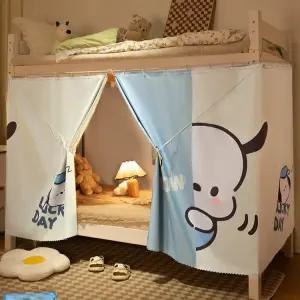 벙커텐트침대 2층침대 하우스 텐트 캐노피 고시원 커버 프라이버 신축성 암막