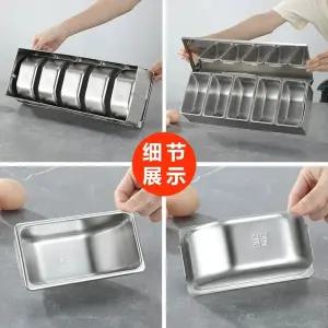 뚜껑 용기 바트 식당 A 소형 업소용 스텐 3칸 3개 보관 밧드 반찬통