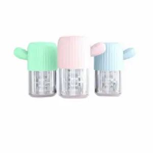 옆집샵 반자동 렌즈 세척기 눈 렌즈 오염물 먼지 제거통 세척통 전용 용기
