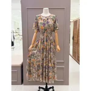 [러브앤쇼](신세계 사우스시티)플라워 브이넥 롱 원피스 GCGEGOP03