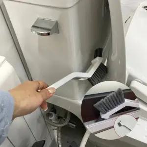 ( )틈새청소 2in1 빈틈 브러쉬 화장실청소솔 화장실바닥줄눈청소 욕실청소솔