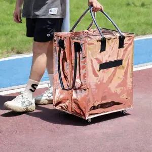 바퀴달린 접이식 퍼펙트 방수 장바구니 롤링 카트 이동식 핸드 쇼핑 캐리어 여행용 바구니 마트 장보기