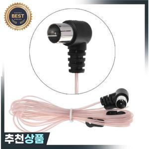 FM 안테나 암/수 유형 플러그 커넥터 스테레오 오디오 라디오 수신기 야마하 소니 호환 셔우드 파이오니어