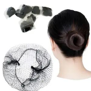 미세 승무원 머리망 10개 머리망 미세머리망 발레머리망 촘촘한머리망 승무원헤어