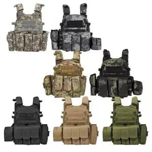 TBZ 밀리터리 위장 멀티 텍티컬 방검복 전술조끼 7종 교