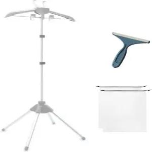 옷을 위한 휴대용 찜기 스탠드 랙 김이 나는 스팀 다리미 여행용 옷걸이 RV를 천 가정 호텔 2개의 가방