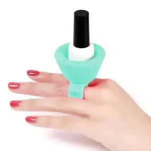민트 네일도구 매니큐어공구 셀프매니큐어 실리콘홀더