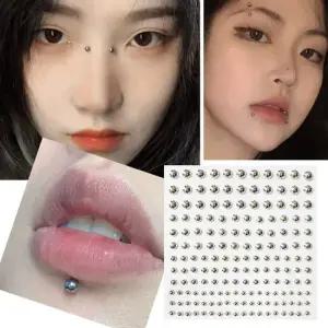 피어싱 스티커 귀찌 배꼽 페이크 가짜 붙이는 코꾸 귀꾸 귀테리어 귀 꾸미기 피어싱스티커