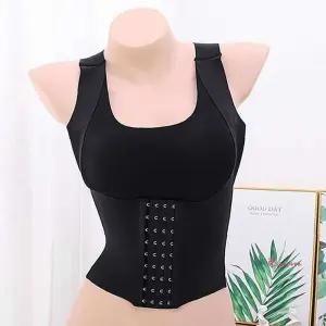 코르셋 압박 캡나시 교정자세 허리 브라 보정 속옷hij453