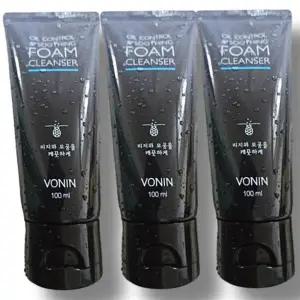[셀러허브]보닌 오일 컨트롤 앤 수딩 폼클렌저 100ml 3개 (S47589820)