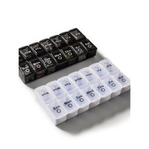 약 알약 보관 보관함 케이스 디펜서 통 분리형 플래너 휴대용 병 상자 일 그리드 정리함