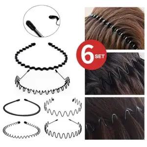 경량 스프링 머리띠 6개세트 IT-24004