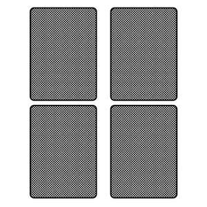 Alipis 유니버설 자동차 창문 햇빛 가리개 정적 부착 반투명 커튼 자외선 차단 측면 스크린 세단 차량용