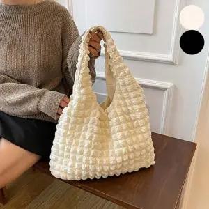 퀼팅백 보부상 수납력 구름 숄더백 빅백 여자 큰 가방