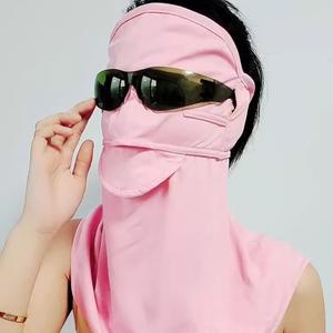 여성 골프 마스크 스포츠 라이딩 등산 운동 풀페이스 C 핑크 가리개 커버
