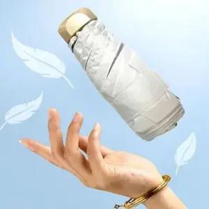 미니 우양산 초경량 3단 양산 암막 우산 안전 튼튼한