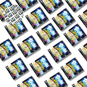 트롤리사우어구미캔디 10g 그로우웜즈 20개 미니젤리