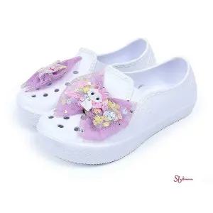 여아 동 EVA 실내화 반짝냥이 만능 패리스캣 퍼플리본 퍼플리본동uvw777