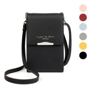 미니 레더 캐주얼 크로스백 보조가방 폰가방 소형가방 캐주얼백 여자크로스백