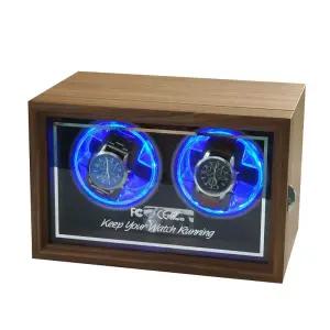 시계와인더 오토매틱 거치대 자동 줄감기 저소음 원목 자기장 다기능 스마트