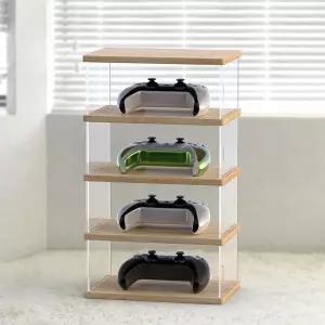 컨트롤러 보관함 투명 먼지 단 진열대 거치 호환 게임패드 스위치