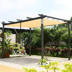 루프탑 원두막 캐노핑 포도걸이 3x3 (8cm) 그레이 시스템파고라 안뜰