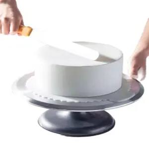 돌림판 케이크 만들기 원판 아이싱 홈베이킹 데코 실리콘