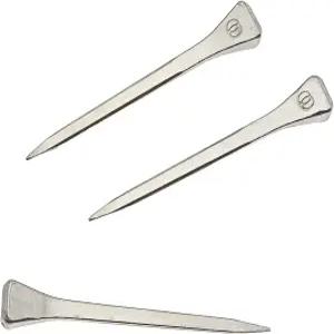 OZXNO 50개 E3 1.8인치/45mm 말굽 못 강철 도구 승마 훈련 스포츠 실버