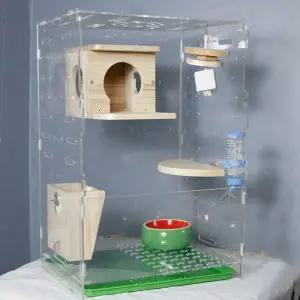 슈가글라이더 사육장 케이지 피그미다람쥐 하우스